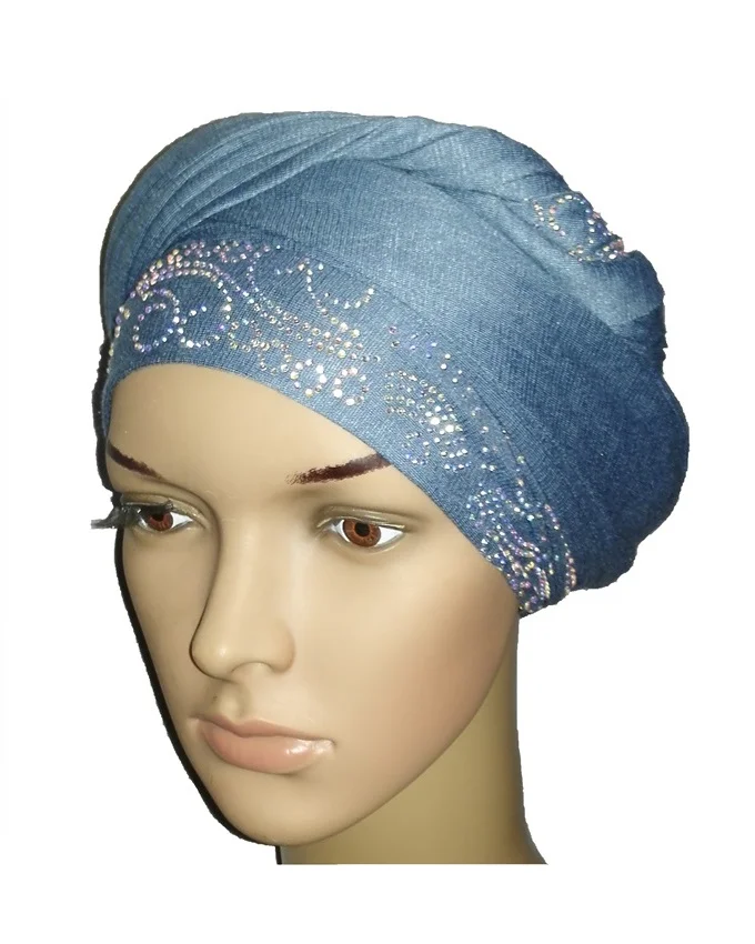 new regal turban lake wave design - baby blue n5,800