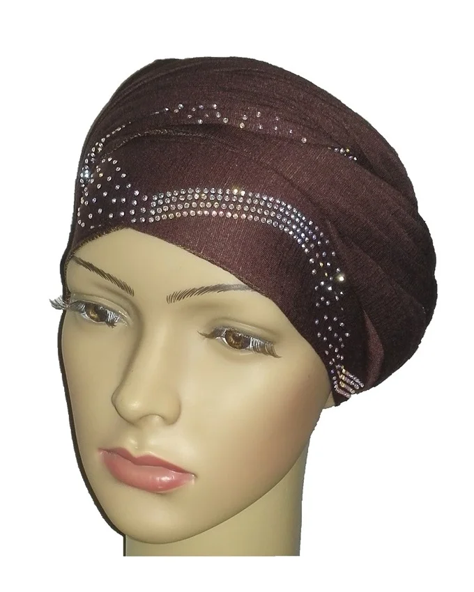 new regal turban centric print - coffee brown n5,800
