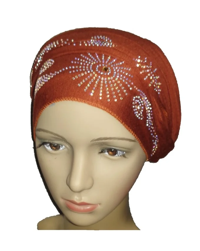 new regal turban sun circle studs - mocha brown n5,800