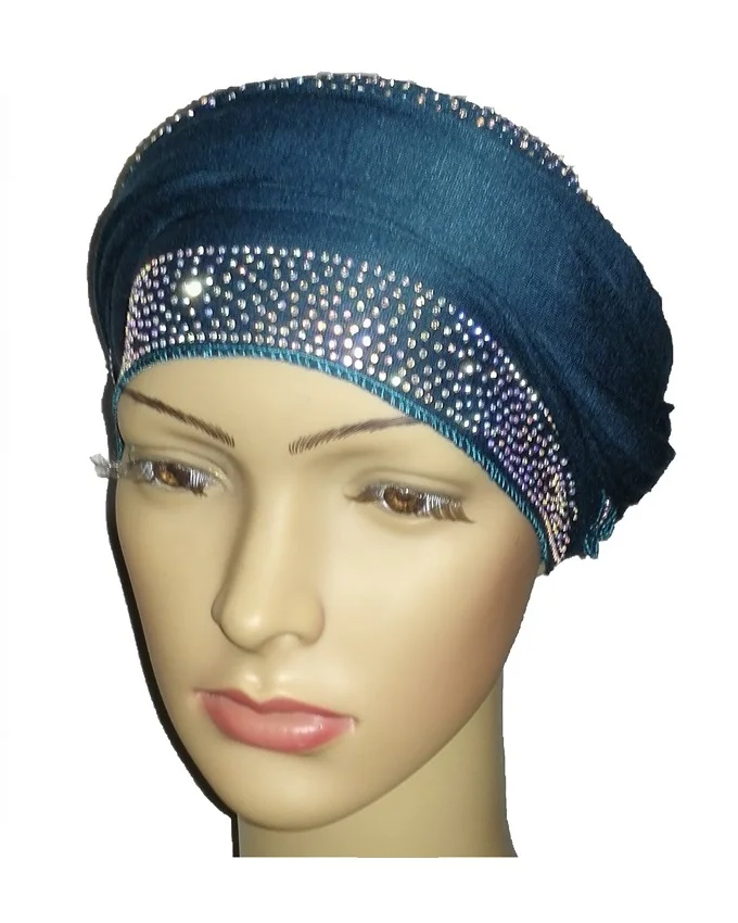 new regal turban loaded stud design - dark teal n5,800