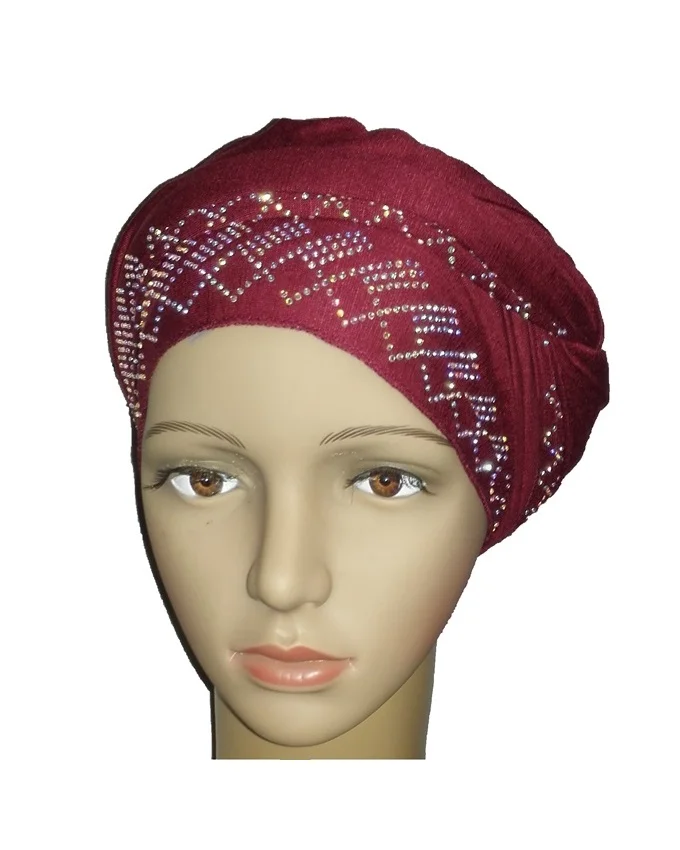 new regal turban diamond design - burgundy n5,800