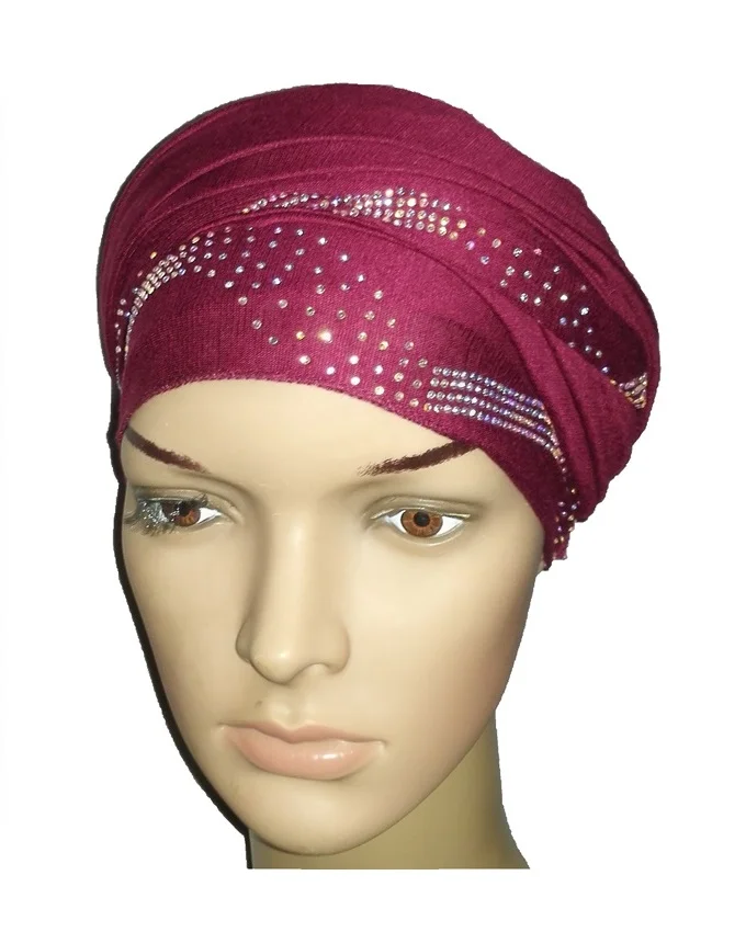 new regal turban centric print - burgundy n5,800