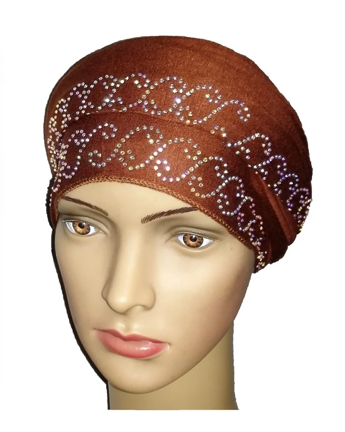 new regal turban chain link design - cocoa brown n5,800