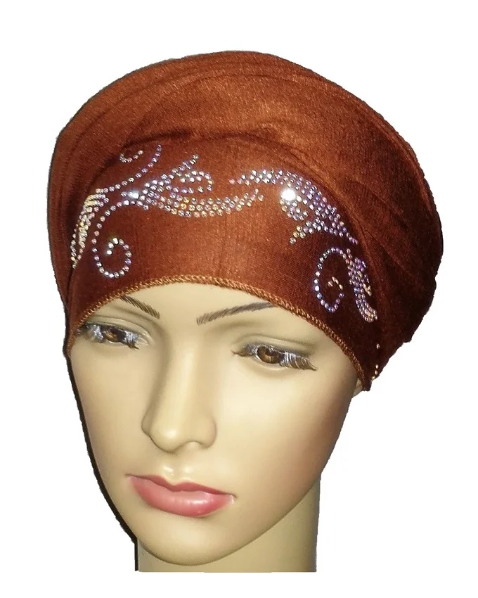 new regal turban bajan wave design - cocoa brown n5,800