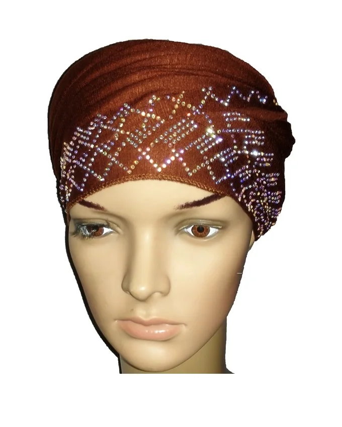 new regal turban diamond design - cocoa brown n5,800