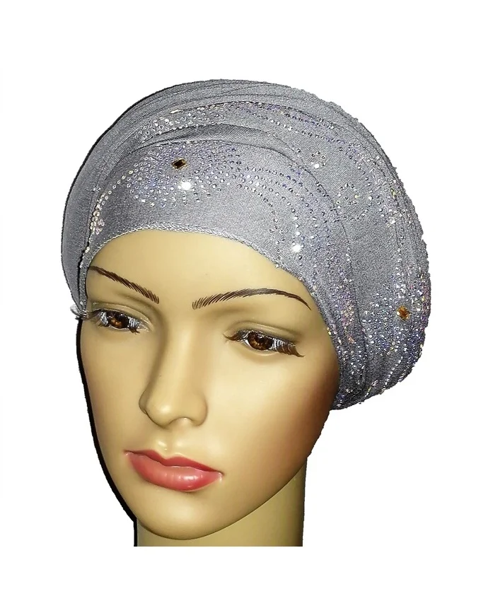 new regal turban circle studs - ash grey n5,800