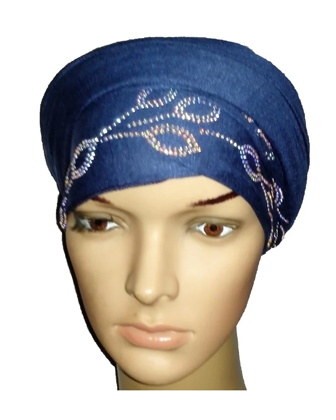 new regal turban petal design - atlantic blue n5,800
