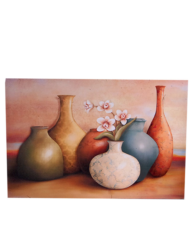 new vista vase design frameless painting n4,500