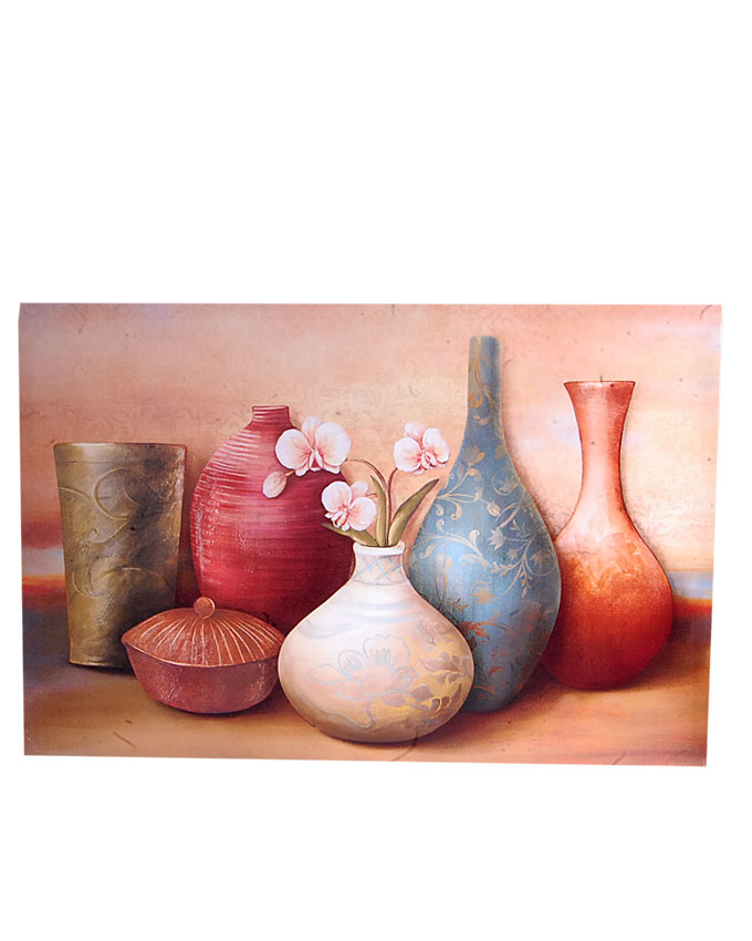new vienna vase frameless painting- 60 X 40cm N4,500