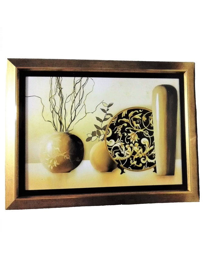 le grize a large painting gold - 86 x 65cm n16,000