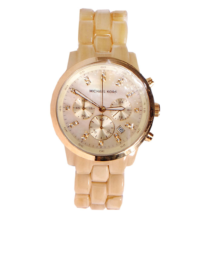 MICHAEL KORS TORTOISE SHELL WATCH N97,500