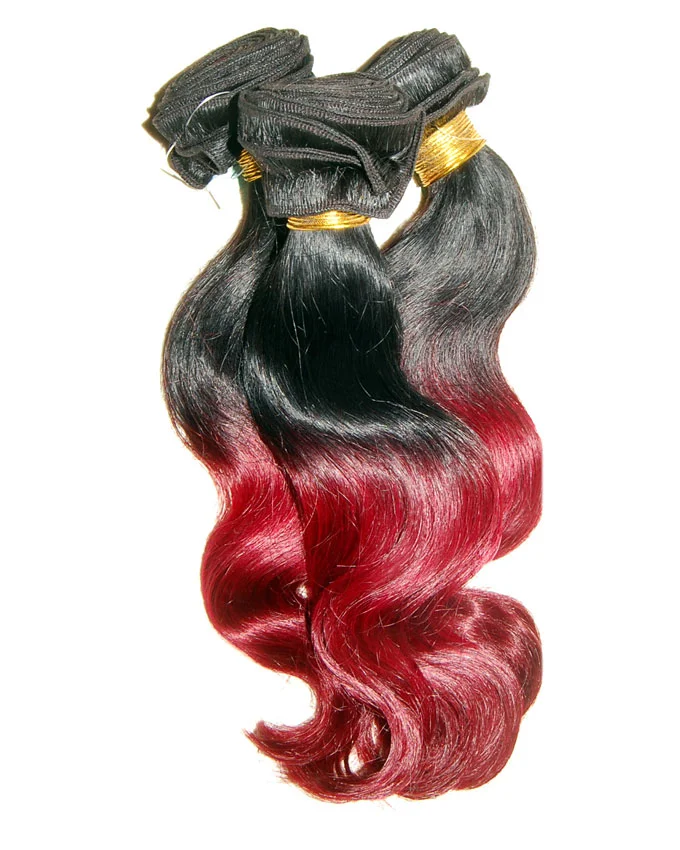 OMBRE CURLS B/W #1B/BG 14" - 45,000 per pack of 3 rolls. 300g. enough for a full head. limited stock.