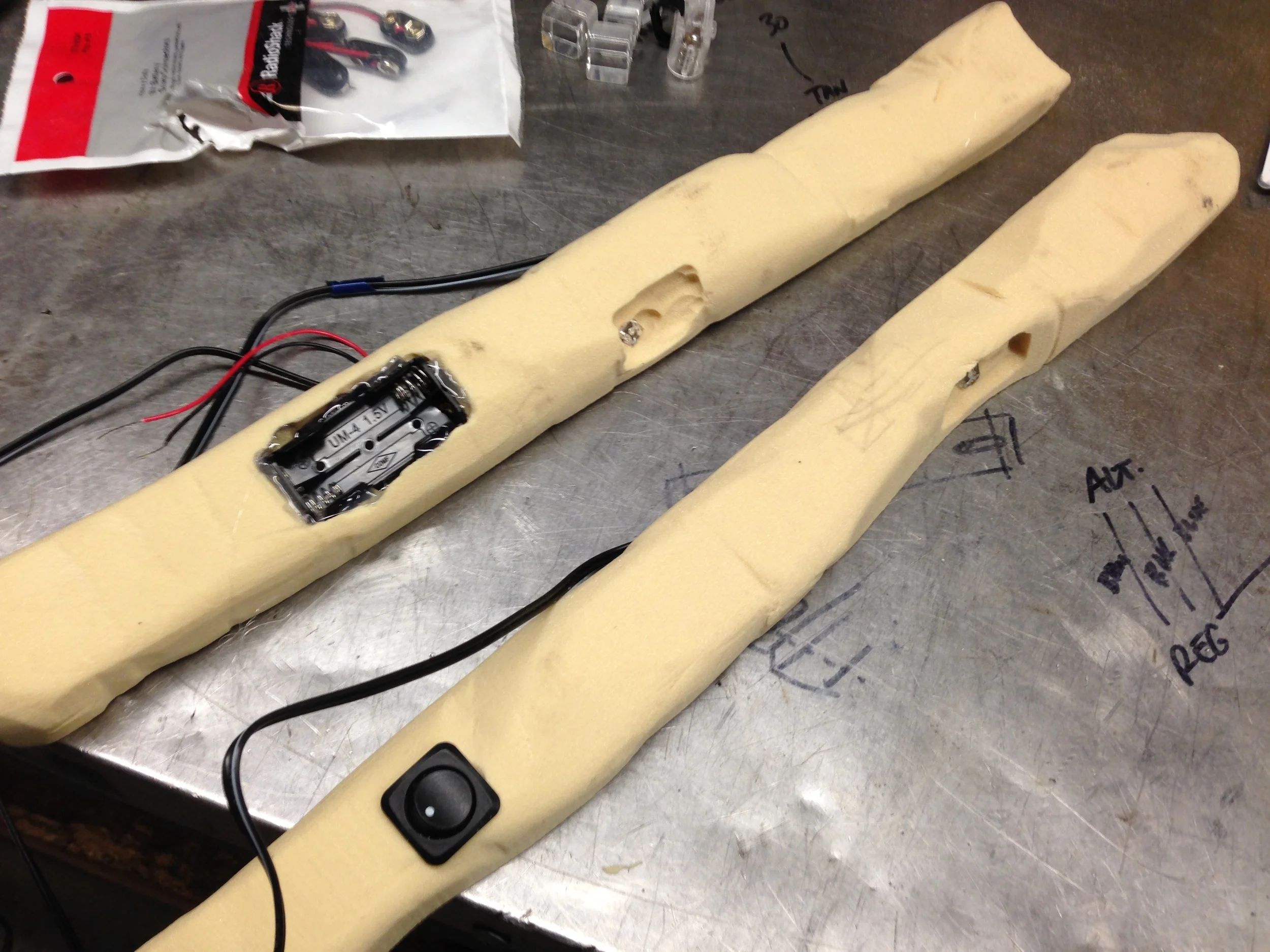 "The Coffee Table" Capture Wand wiring