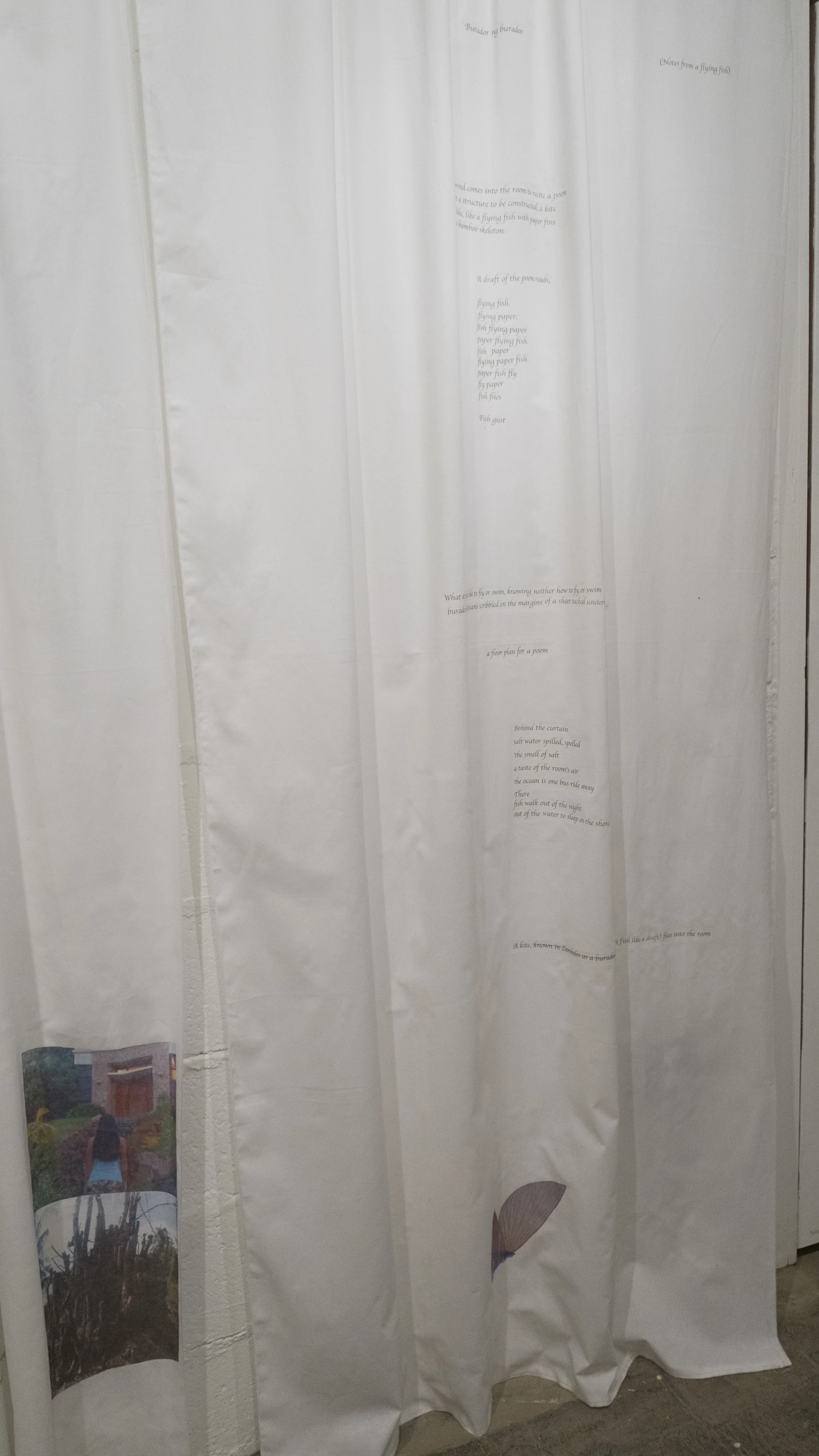 Burador (Draft) inkjet transfers, fabric 2016