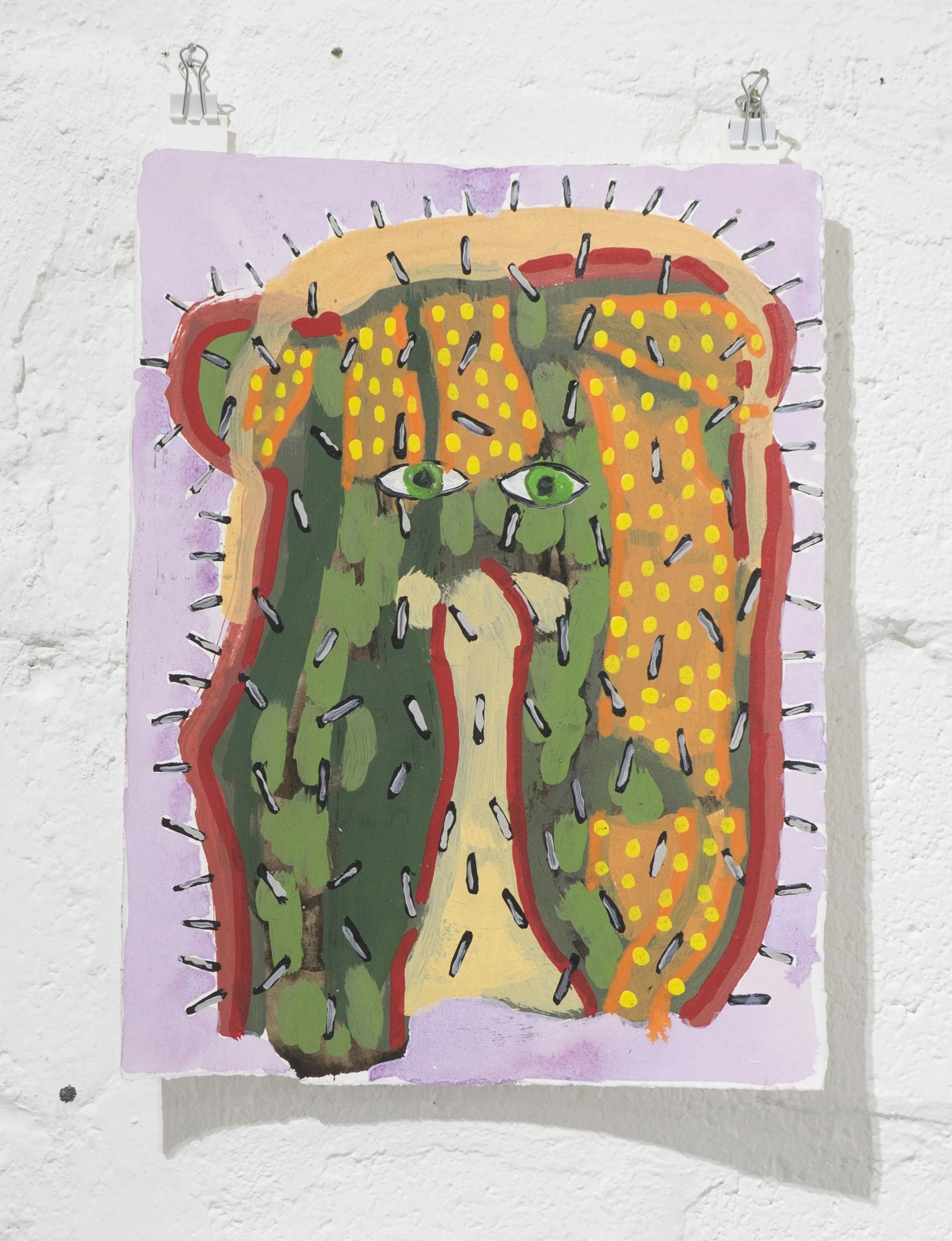 Untitled Mellow Mountain Coalition (Hamlett Dobbins & Tad Lauritzen-Wright) Mixed media on paper 2016 Work courtesy of the artists and David Lusk Gallery, Nashville