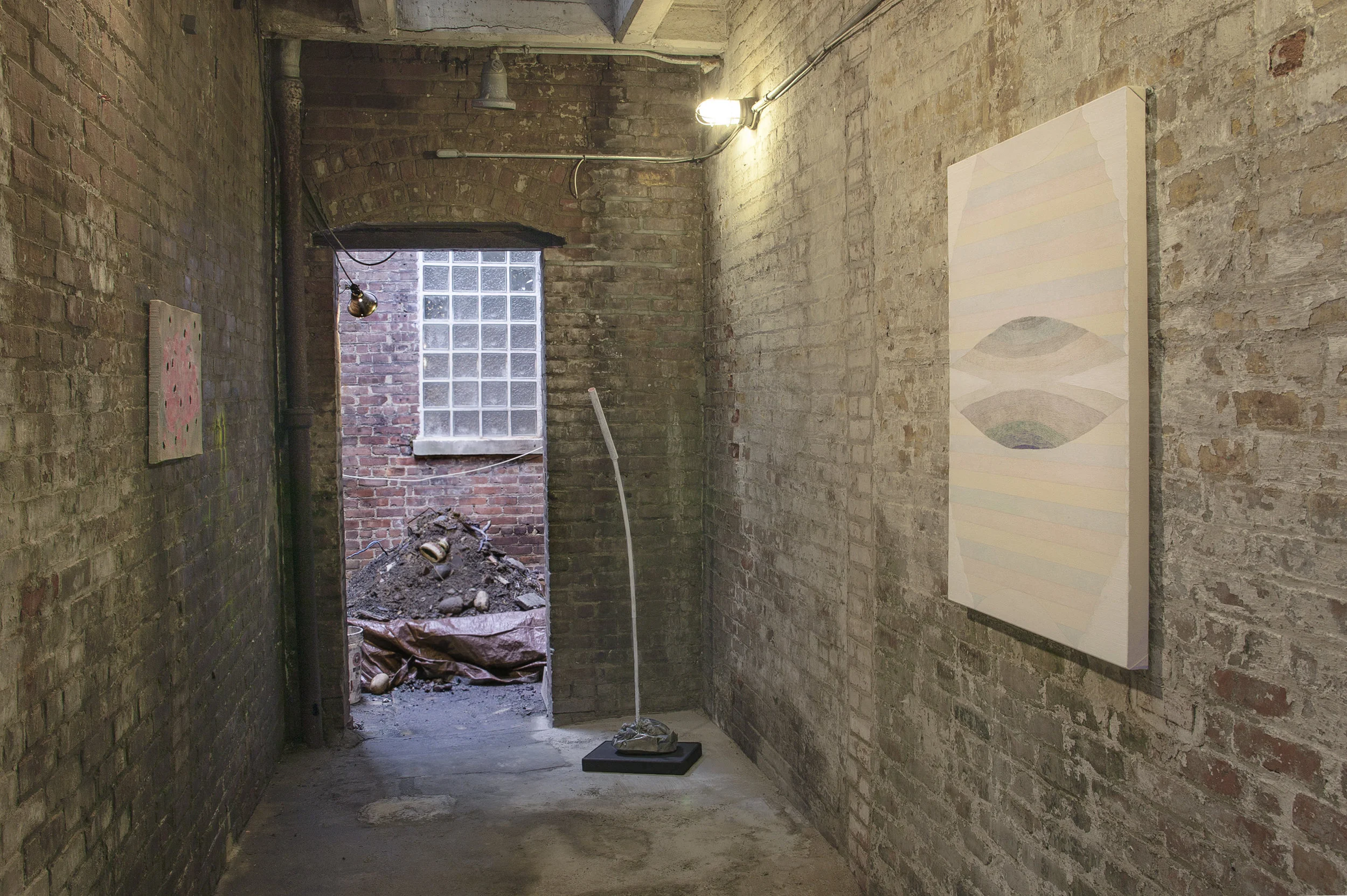 As We Dig We Bury Mika Agari, David Onri Anderson, Jessica Clay, & Zack Rafuls The Mausoleum at ZieherSmith, NYC January - February 2017