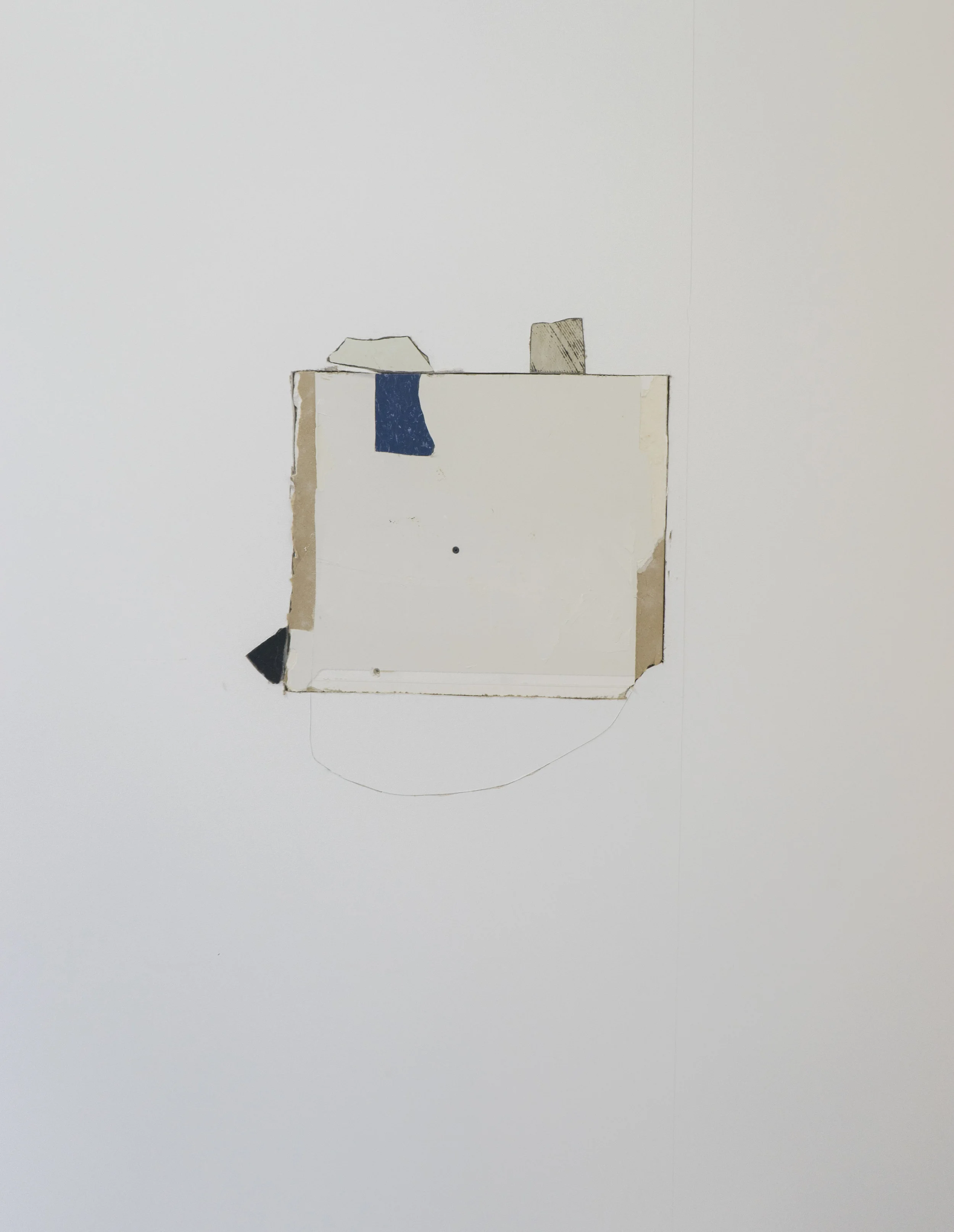Will Tucker fermented firmament 2015-2017 gypsum board and VCT fragments