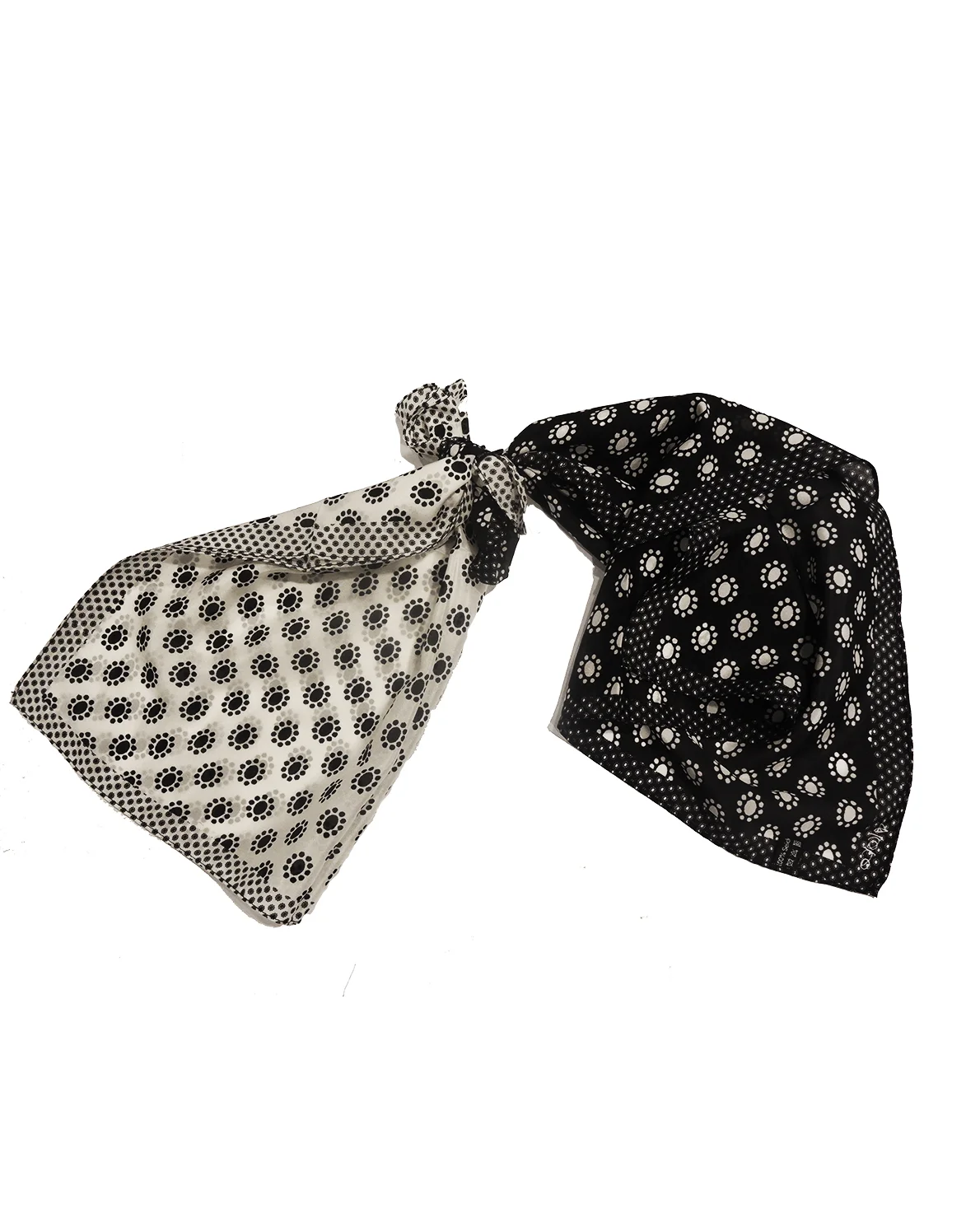 WHITE & BLACKANKARA SUNFLOWER SILK SCARF.jpg