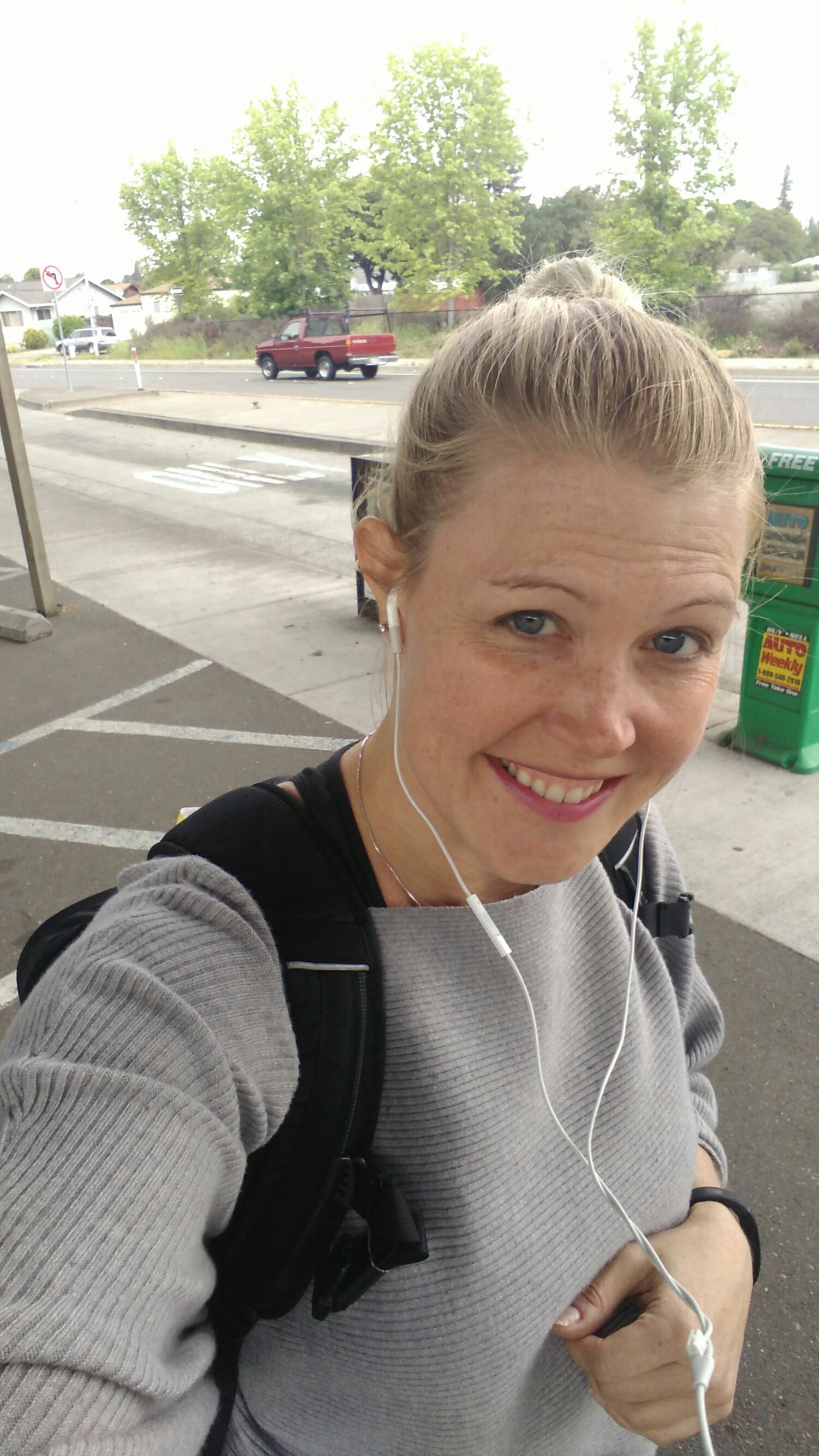 Almost 24 hours since leaving for the airport. I wasn't feeling all that fresh.