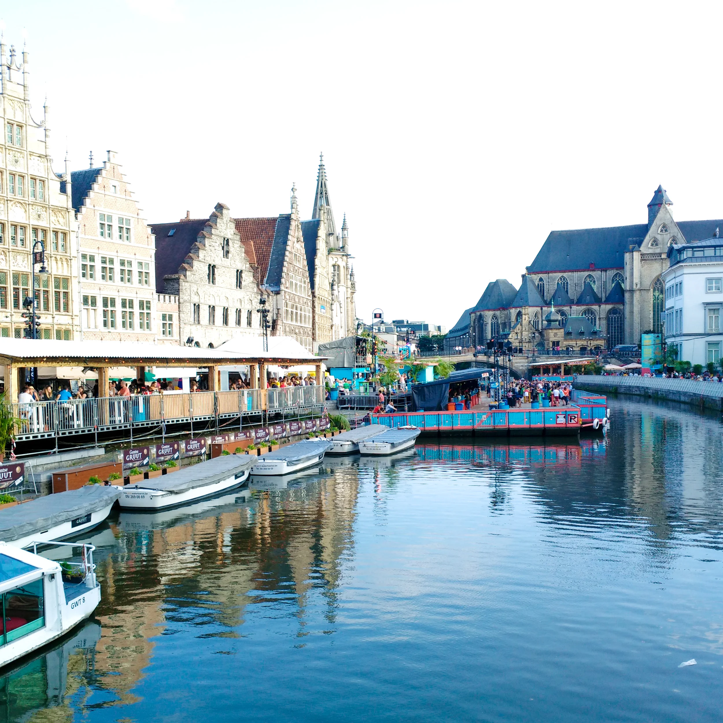 expat, Gent, Belgium, wine, Gentse Feesten, water, boats