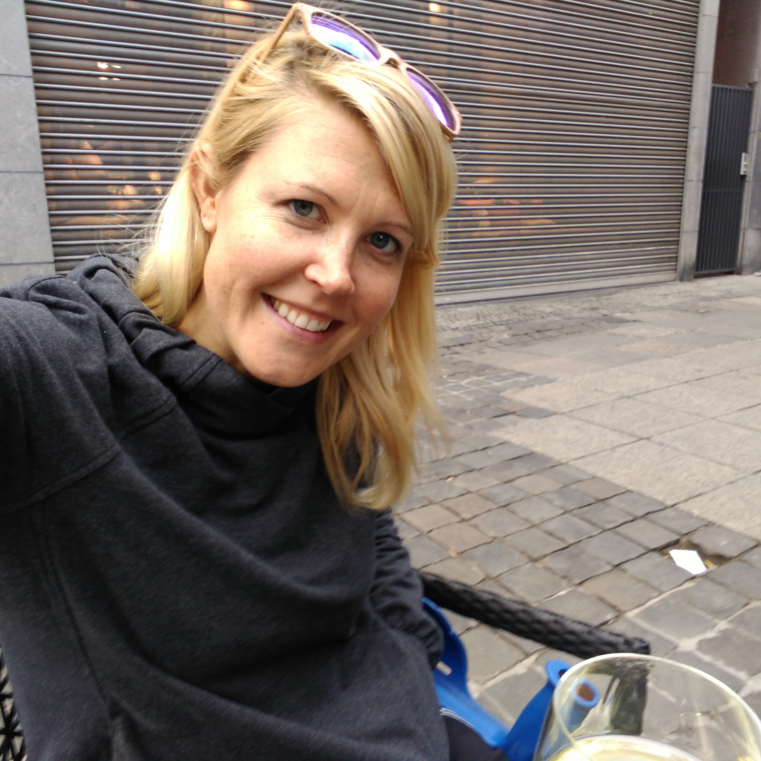One of my brief escapes out into the real world. Proves to be one of my most exciting moments in the past week+.