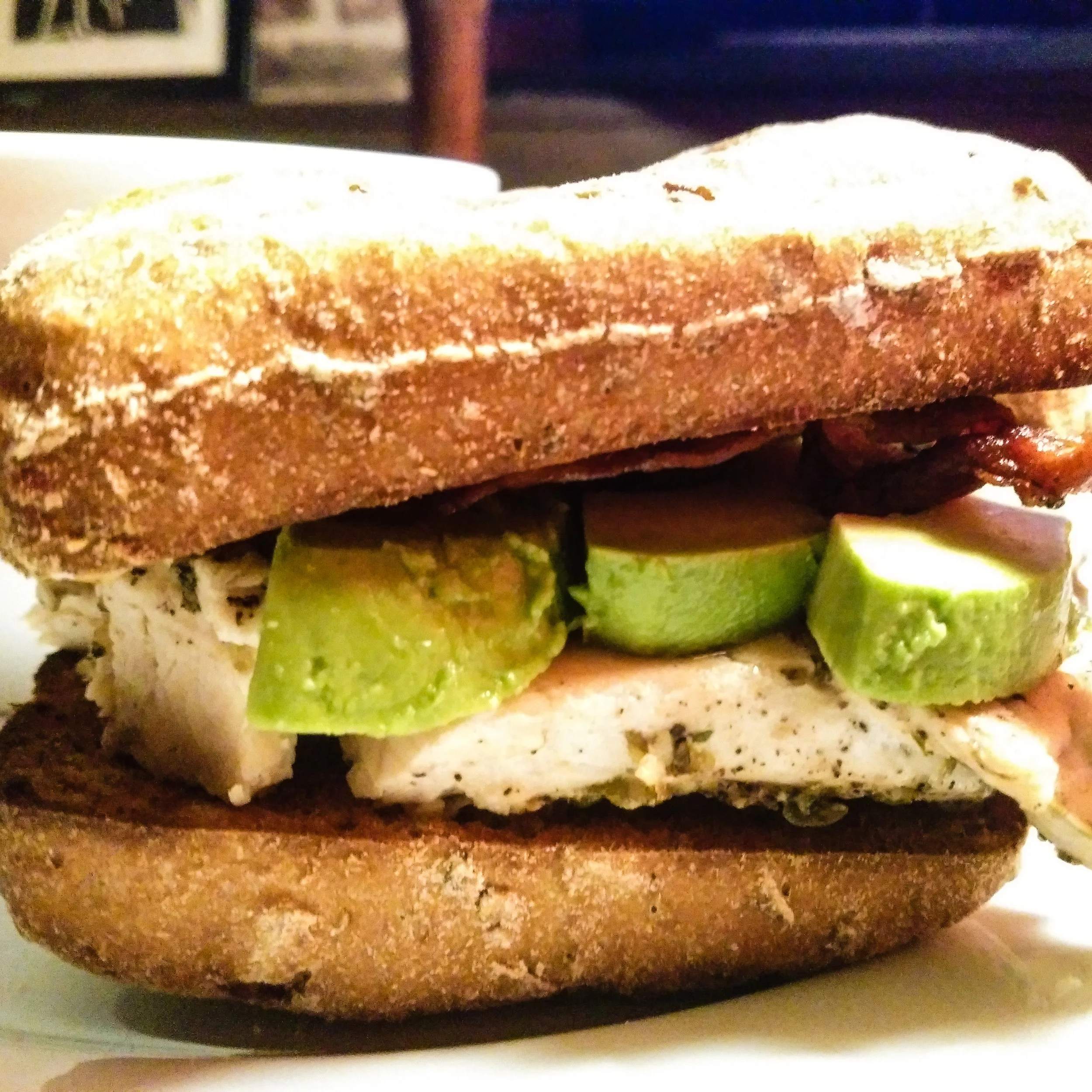 I'll dream of this awesome sandwich for awhile. Perfection.