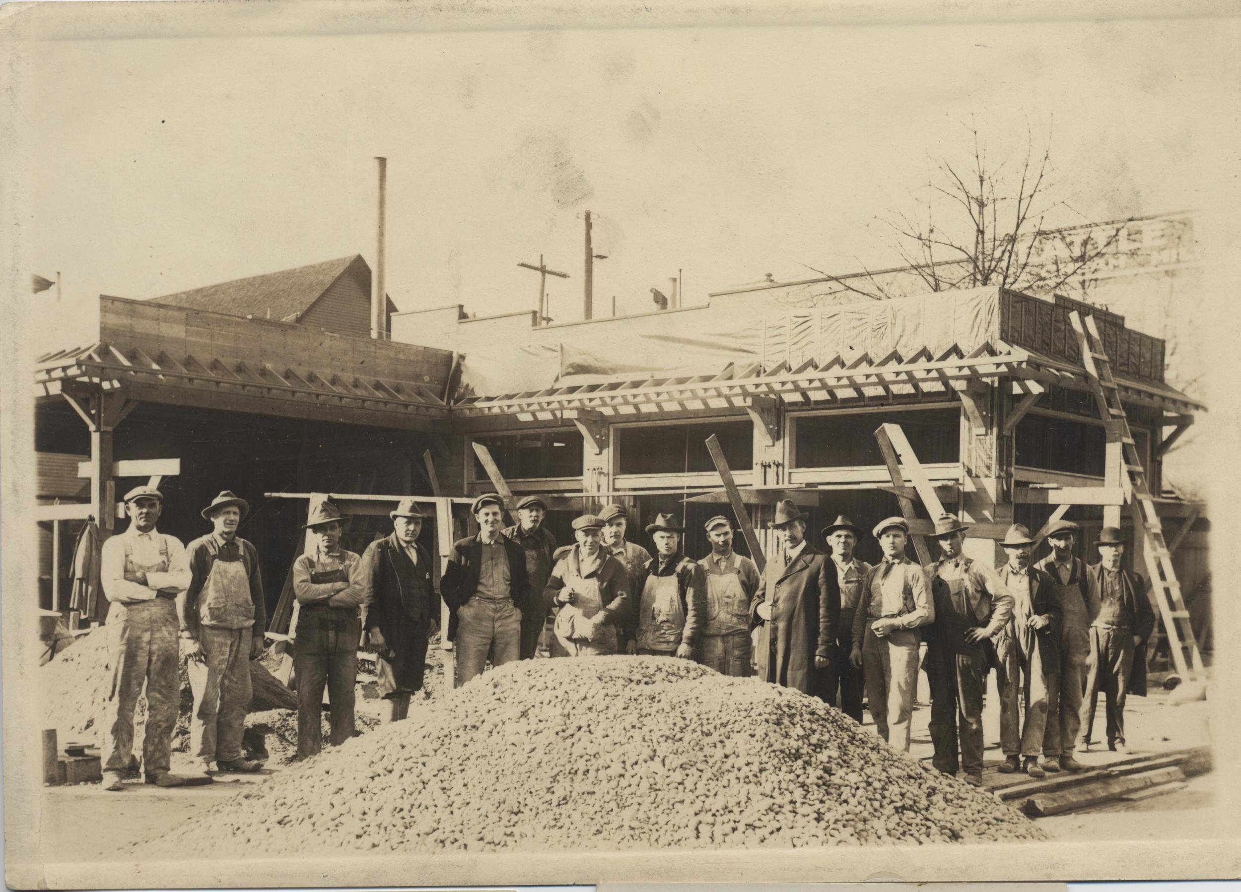 Workers at a Construction Site