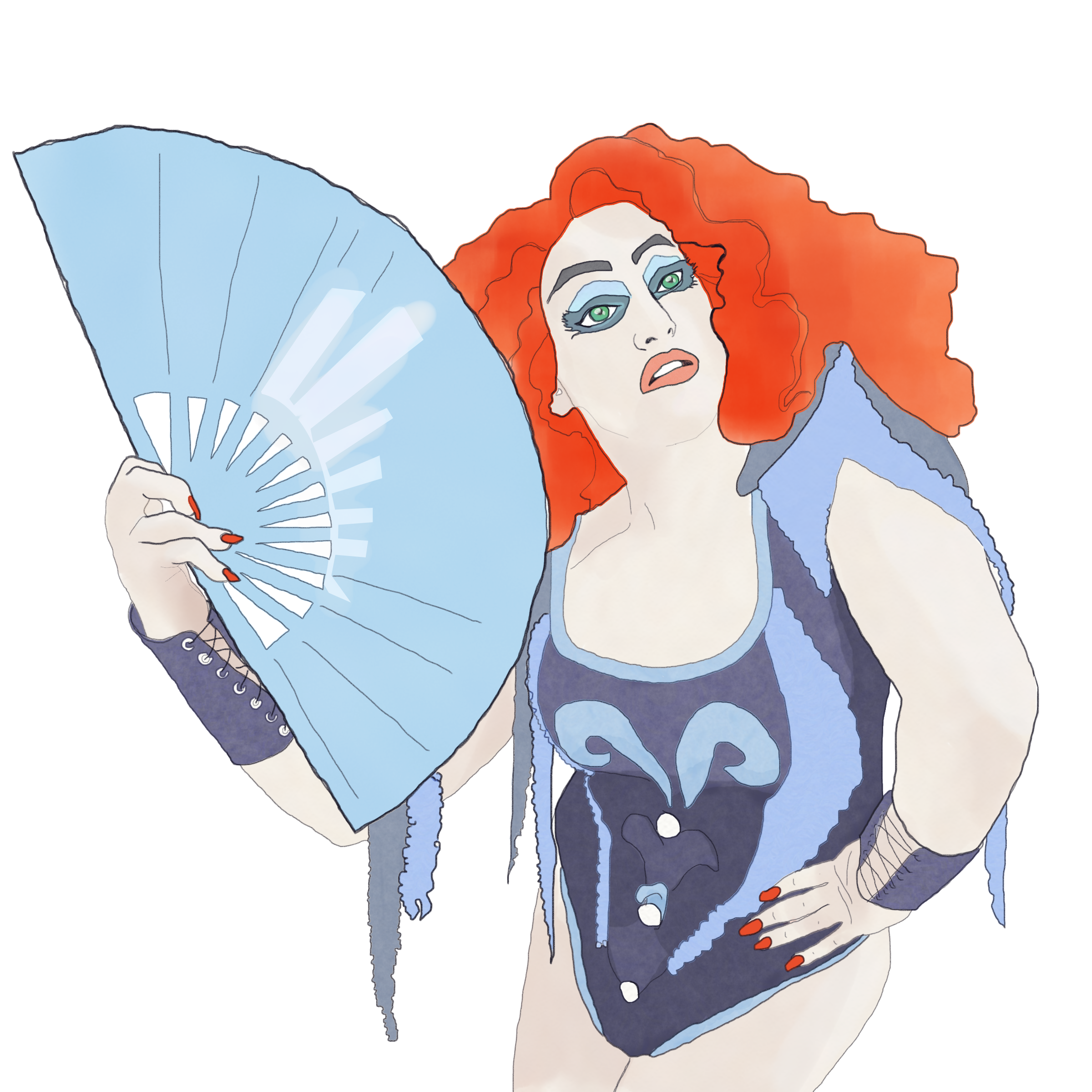 Stranger Portaits: Ginger Vitus