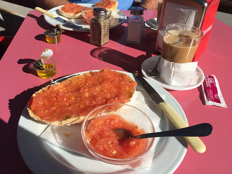 The best (2nd) breakfast in Spain.
