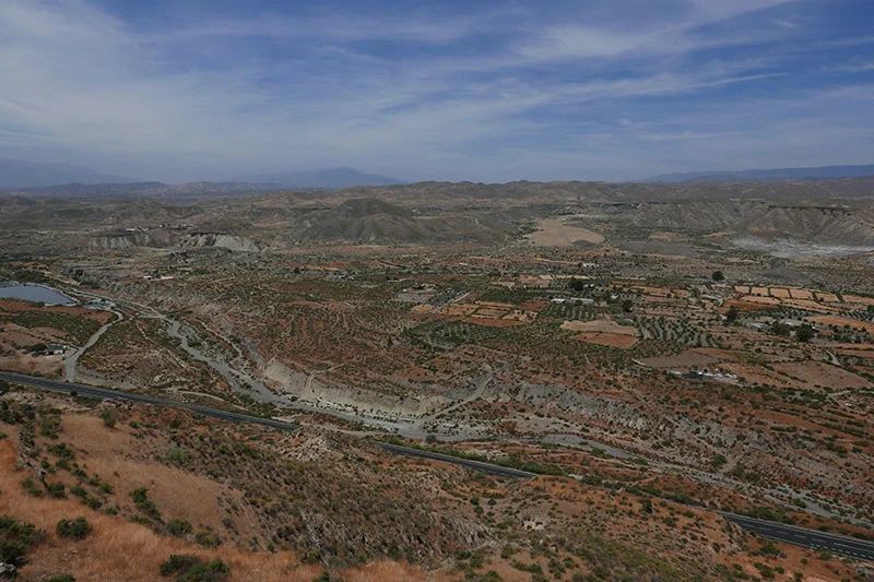 The 'western' film location desert.