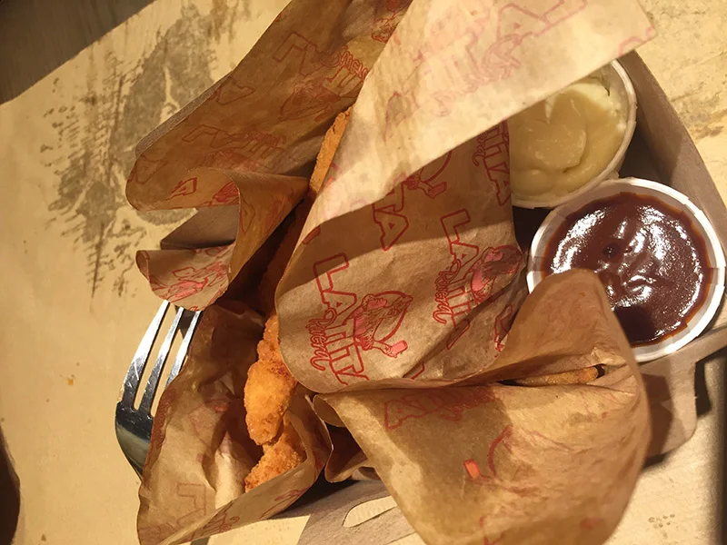 It was more than just a brown paper bag, honest!