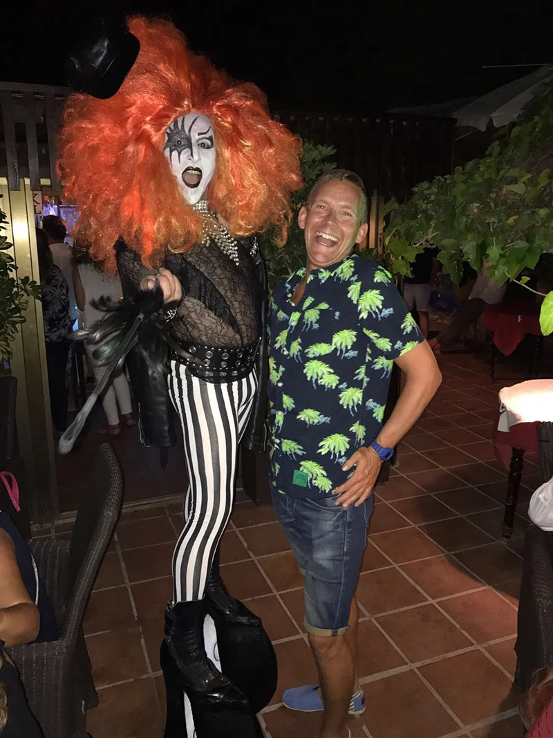 Andrew made a lovely new friend...