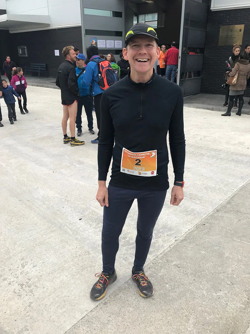 All smiles before the race
