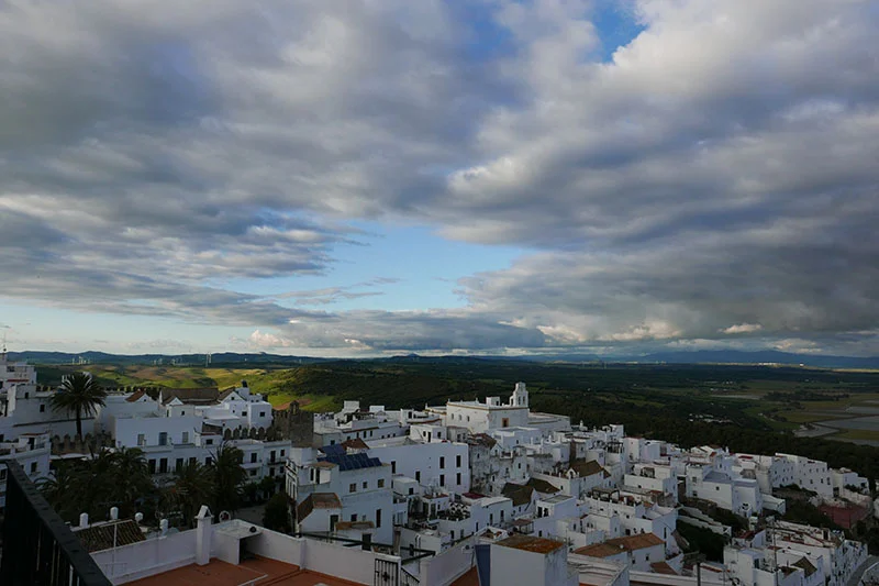 ...and that evening the sun came out. This is the view from our hotel room.