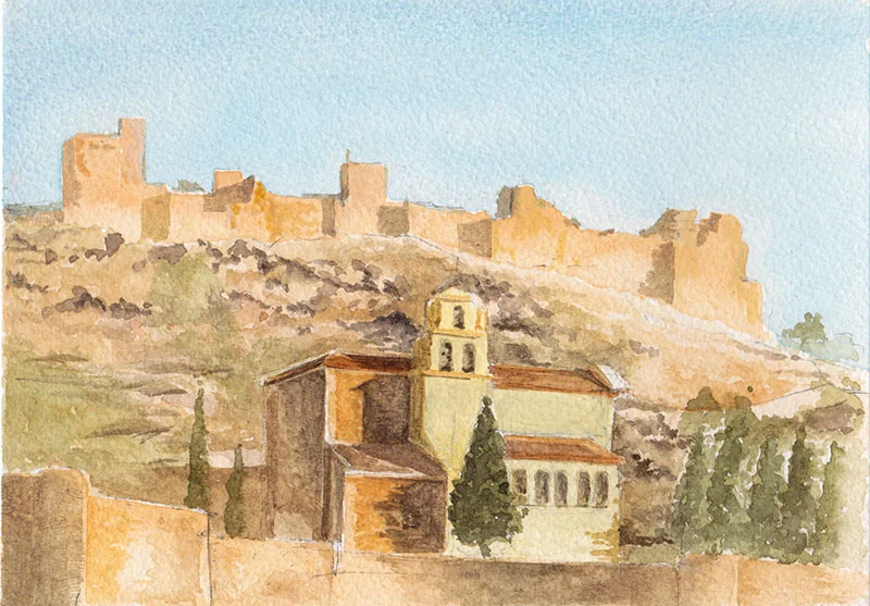 El Castillo de Moclín by Ian Rutter