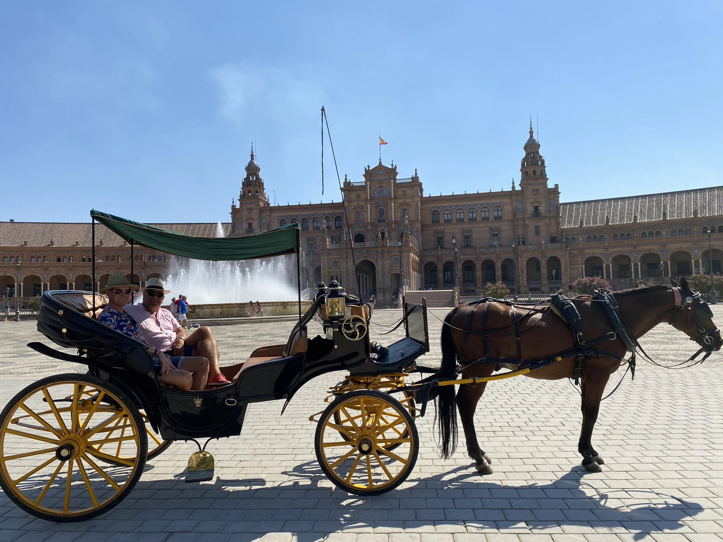 Mad Dogs and Englishmen go out in the Sevilla Sun