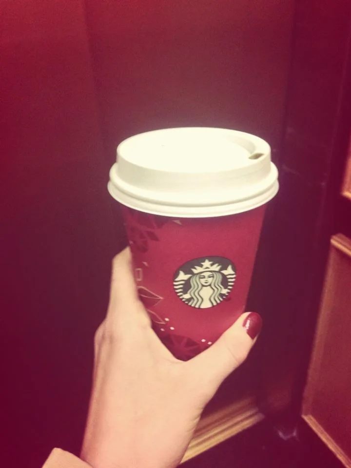 I'm not saying that matching your nail polish to your coffee cup is the recipe for success but it can't hurt.