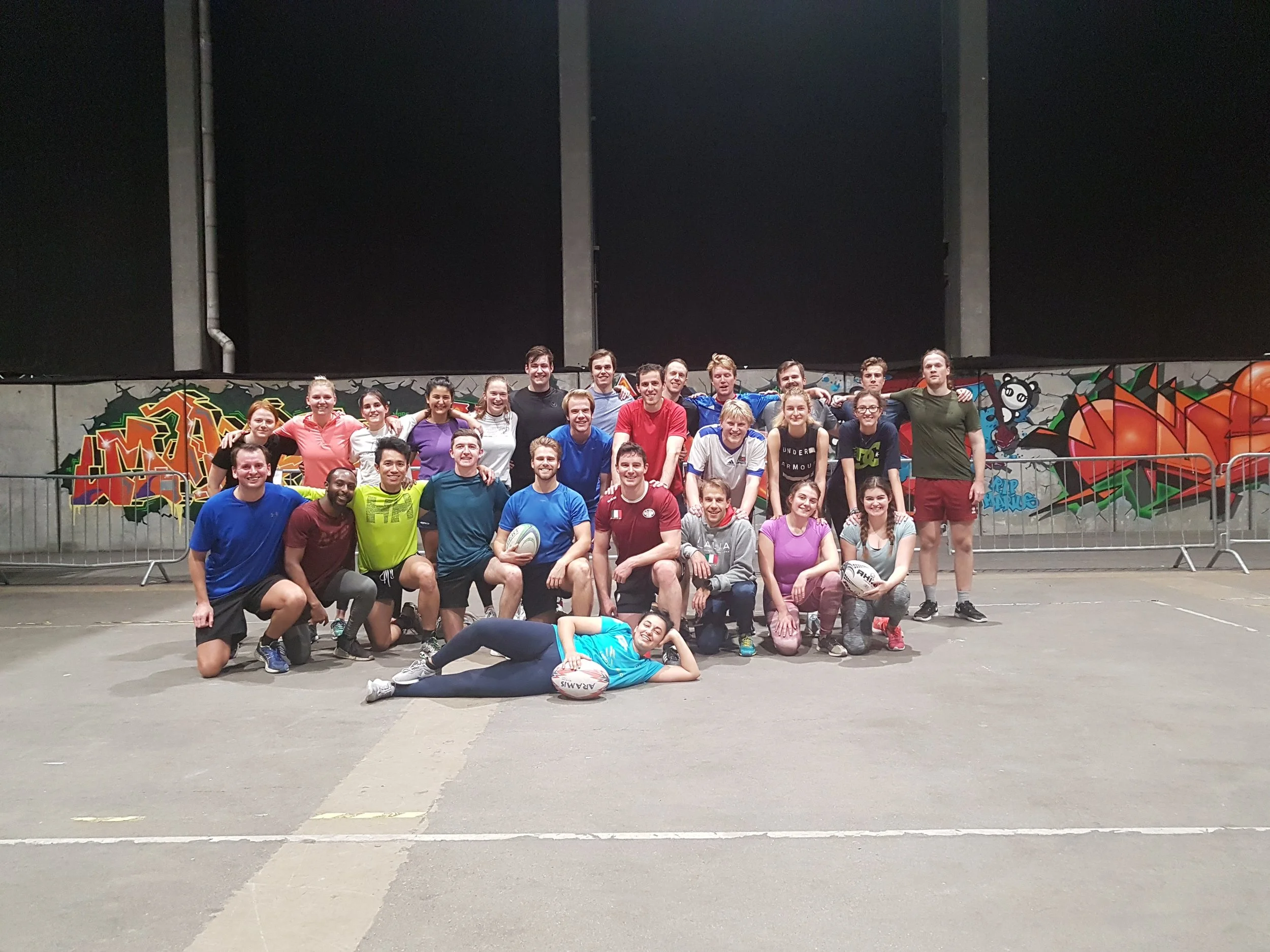 Rugby i Aktivitetshallen