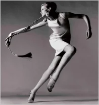 Veruschka, dress by Kimberly, New York, January 1967. Richard Avedon