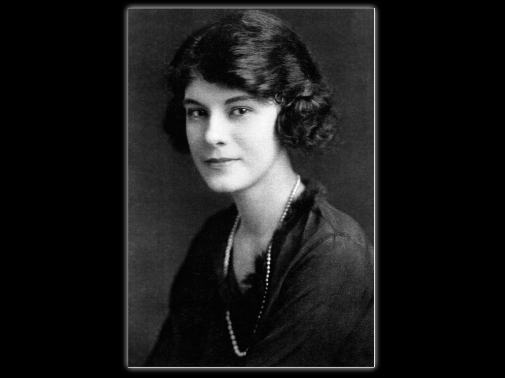 Jim's mother, Hortense Elizabeth Whittaker, 1921. Whittaker Family Collection