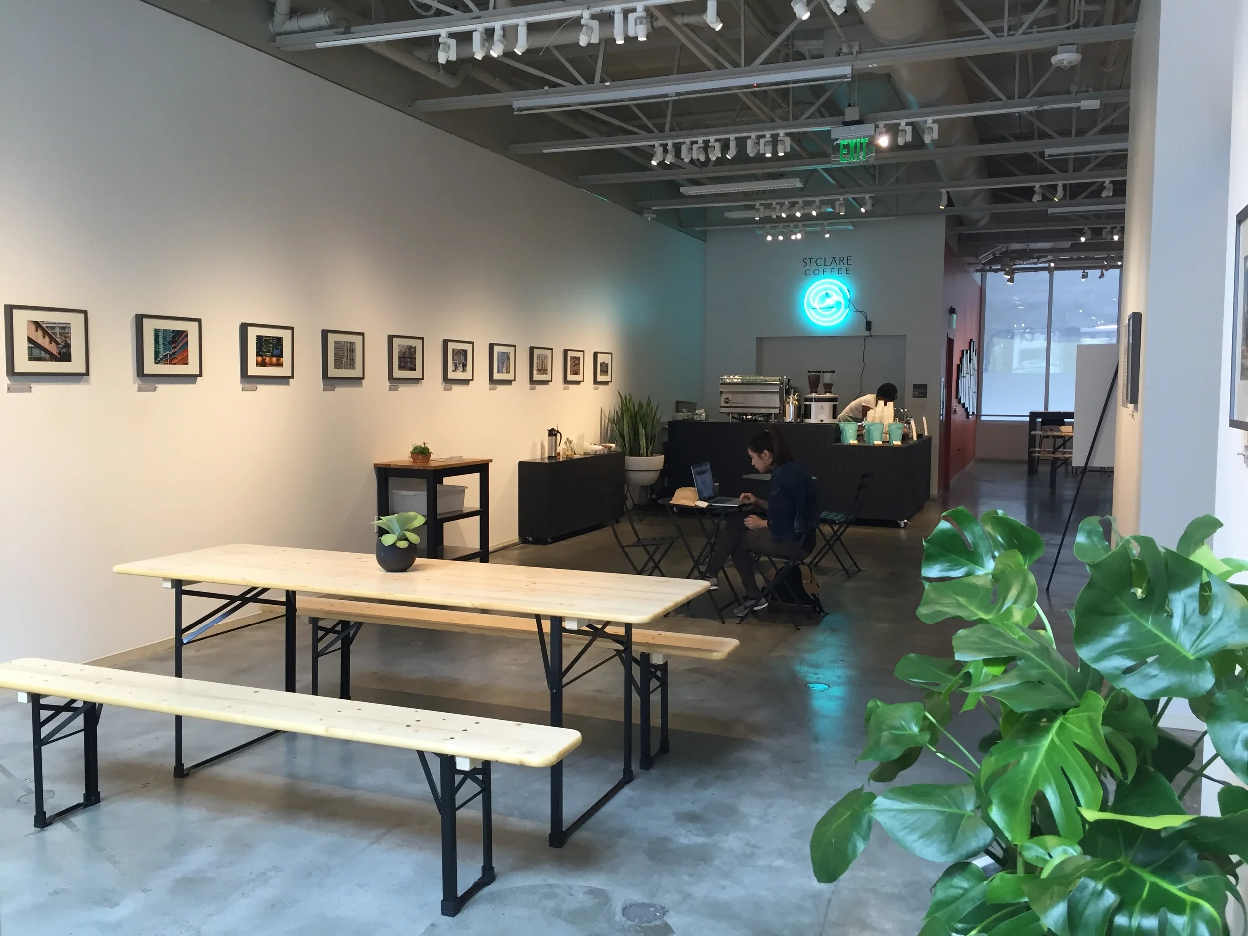 Our first pop-up cafe in is in the SPUR Urban Center at 654 Mission St. in San Francisco