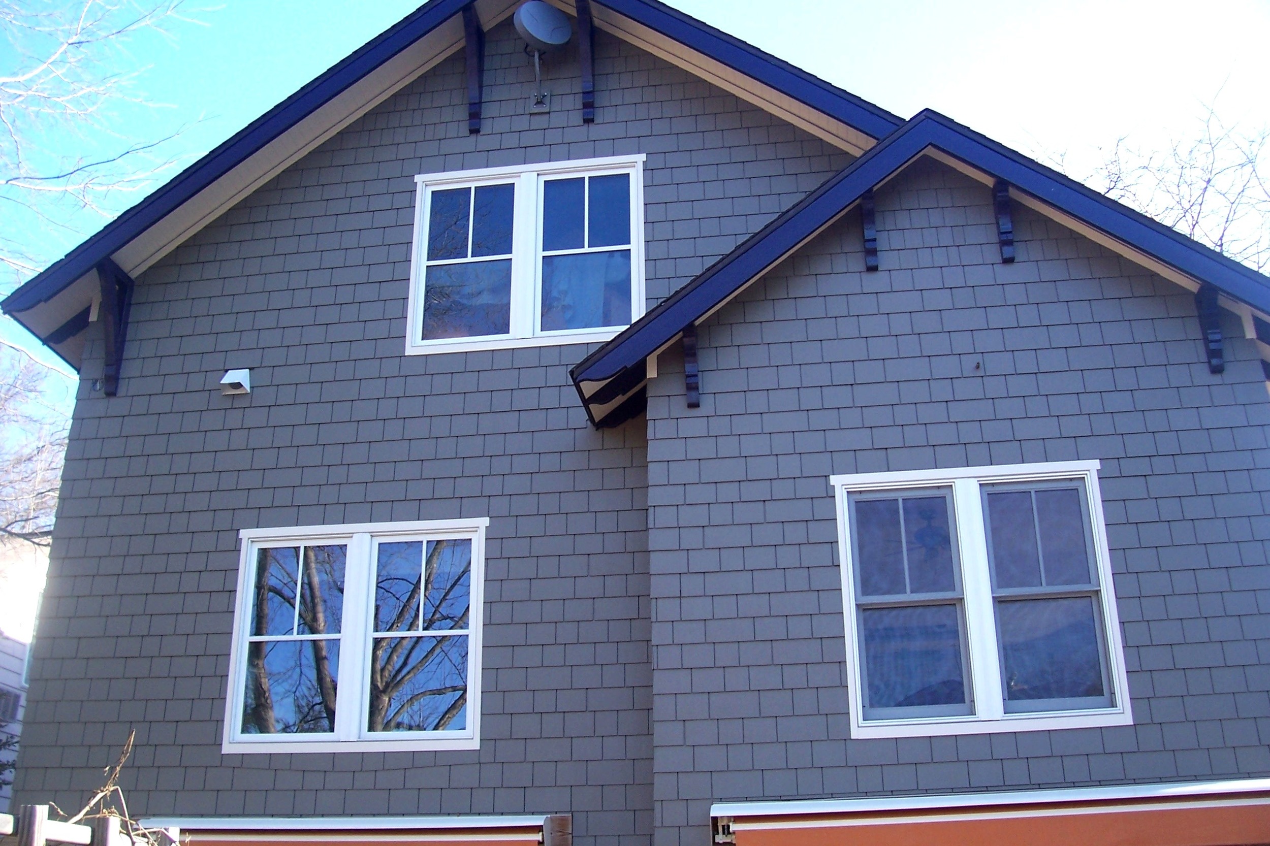  Exterior Siding and Trim Painted 