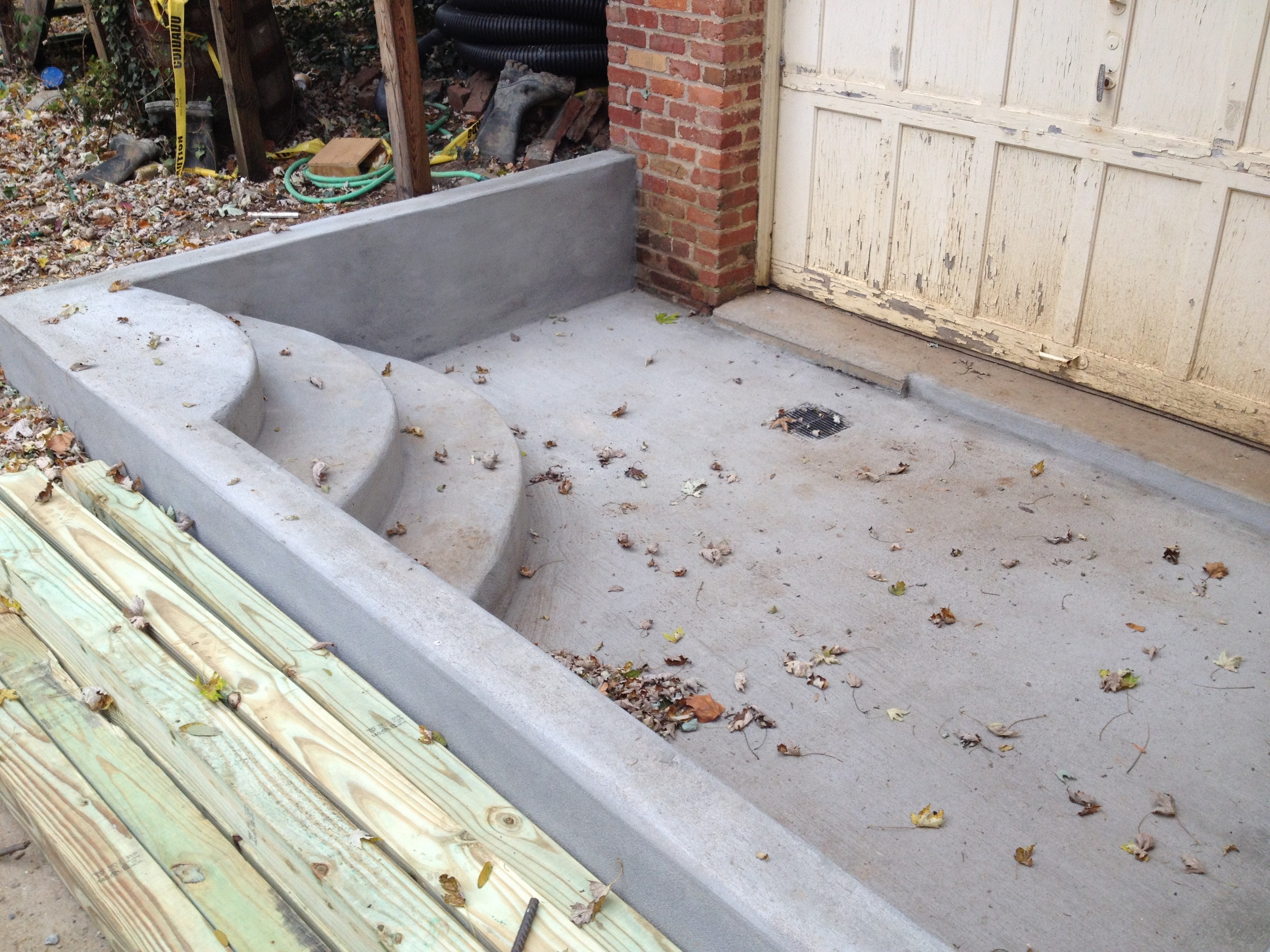  Concrete Stairs and Pad 