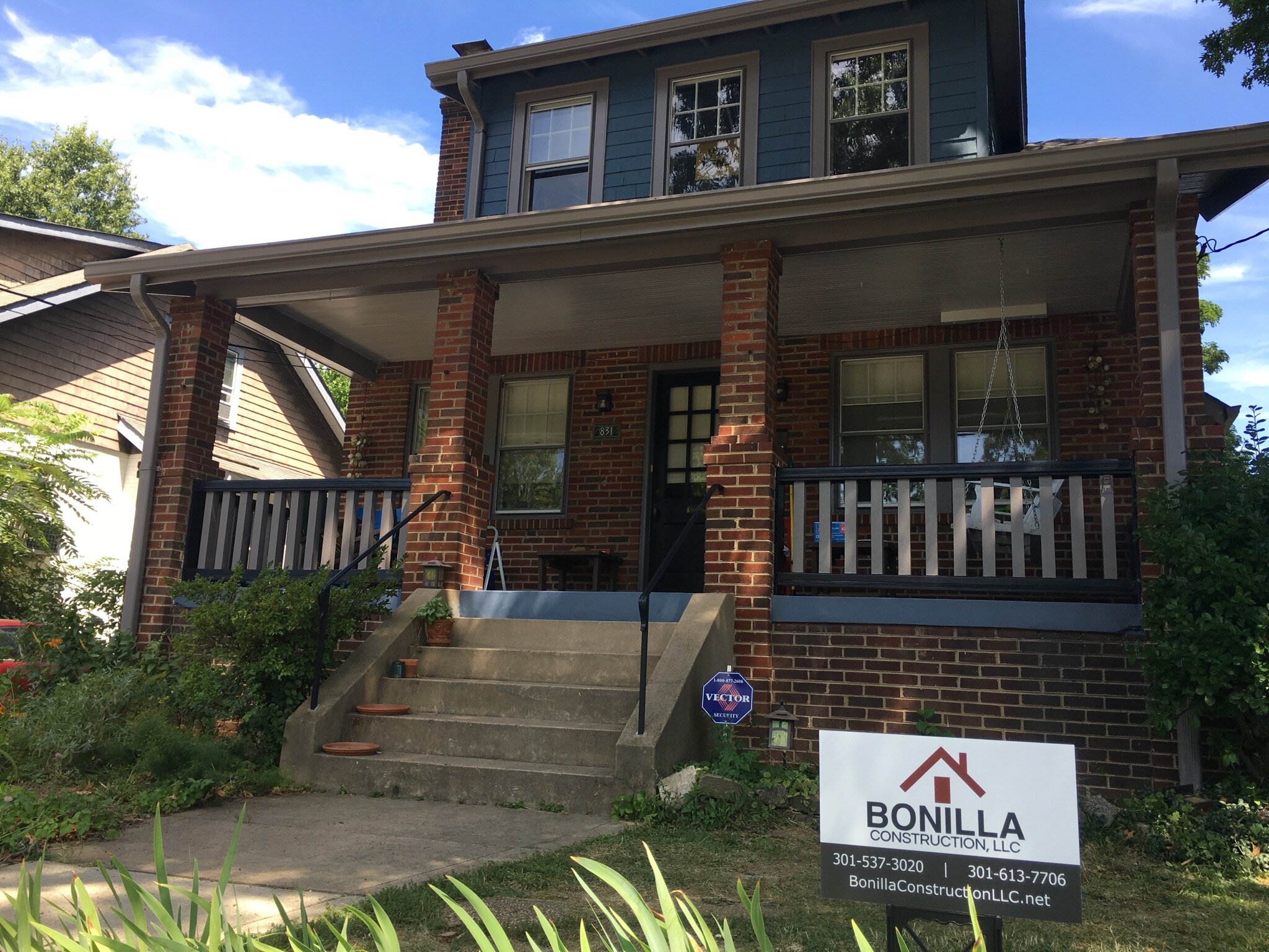  Painted Exterior Siding, Trim, and Wood Railings 