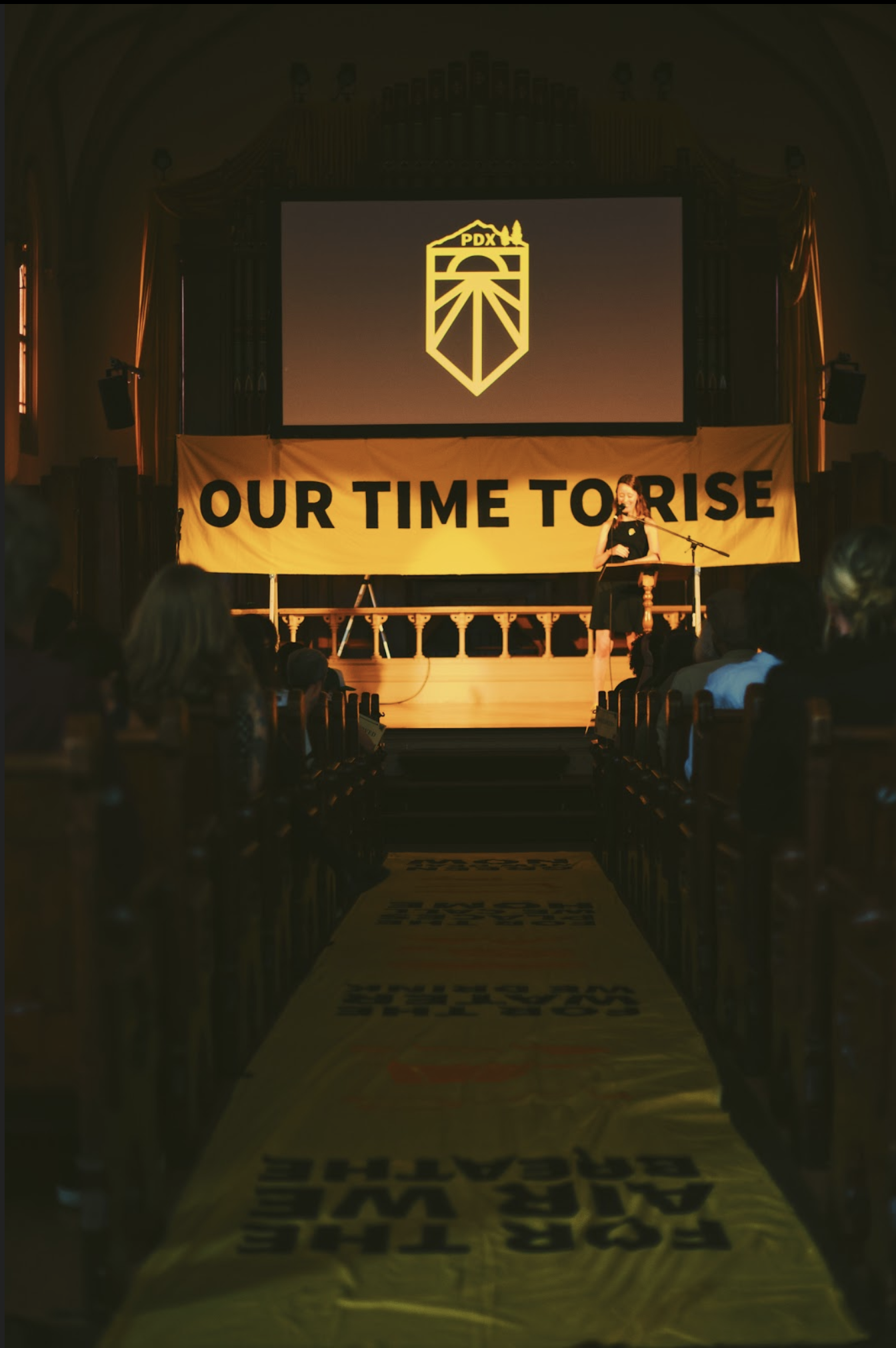 Sunrise PDX Town Hall, PDX, 2019