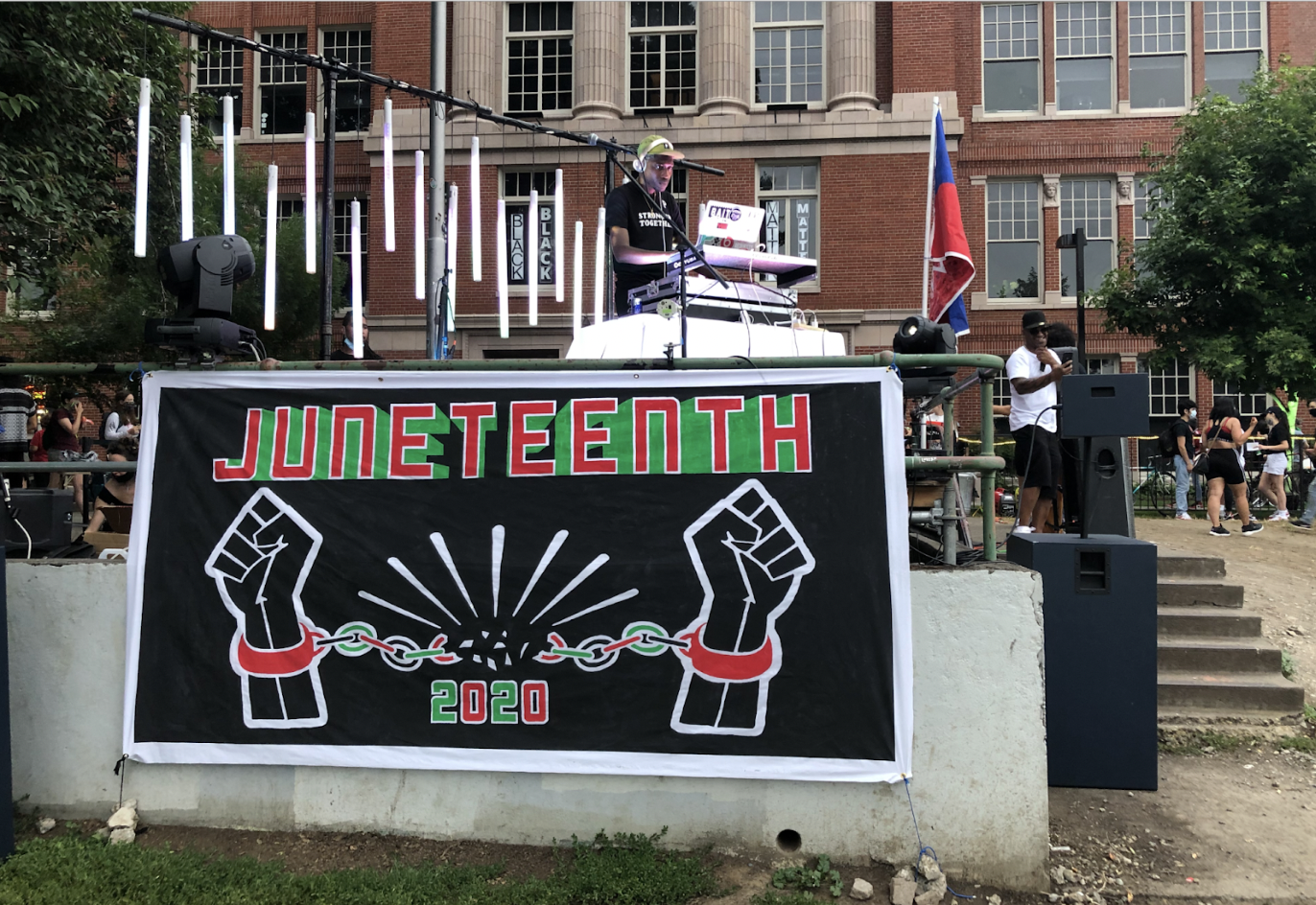 Juneteenth, PDX, 2020 (Co-Designed with Sam Richins)