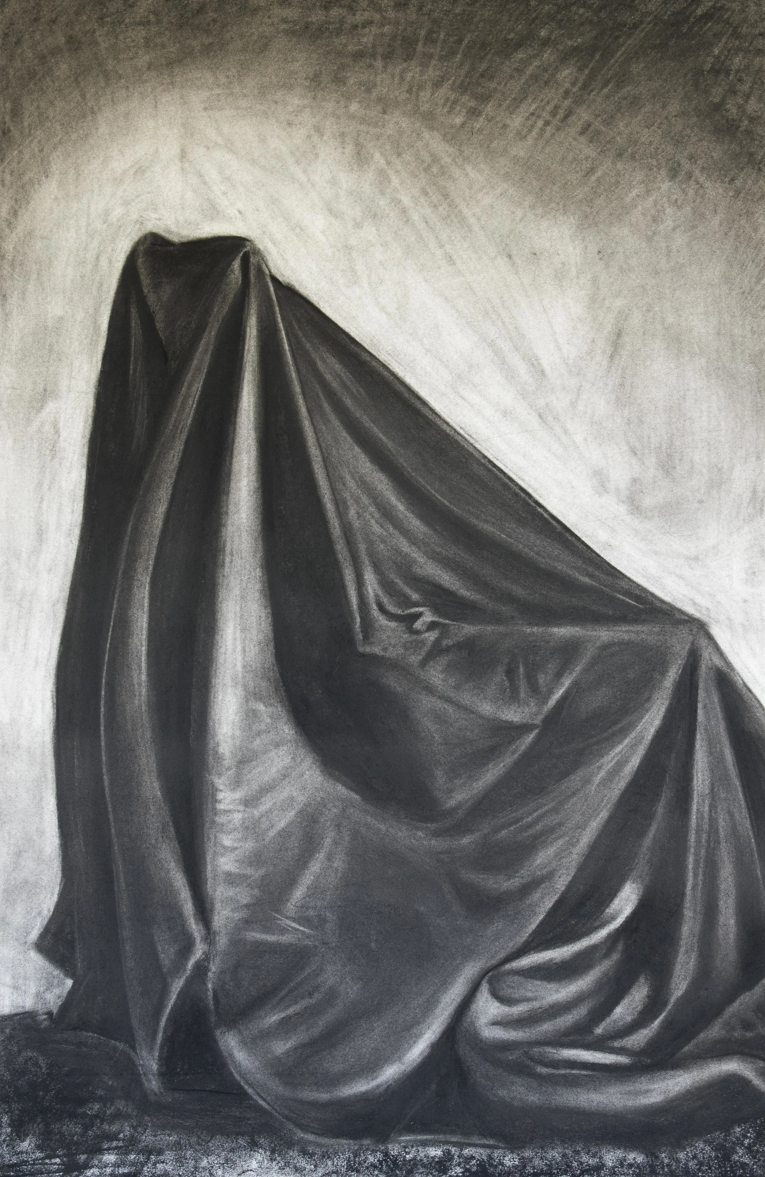 2. Drawing II: Reductive Charcoal Drawing