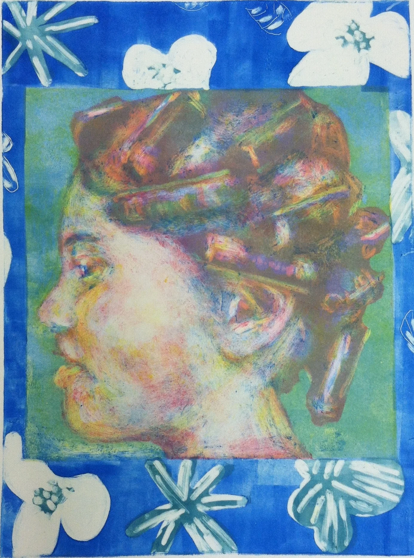 20. Color Monotype, Printmaking I