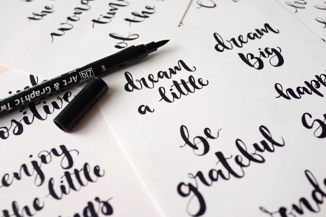 MONOGRAM MADNESS: Hand Lettering How-To