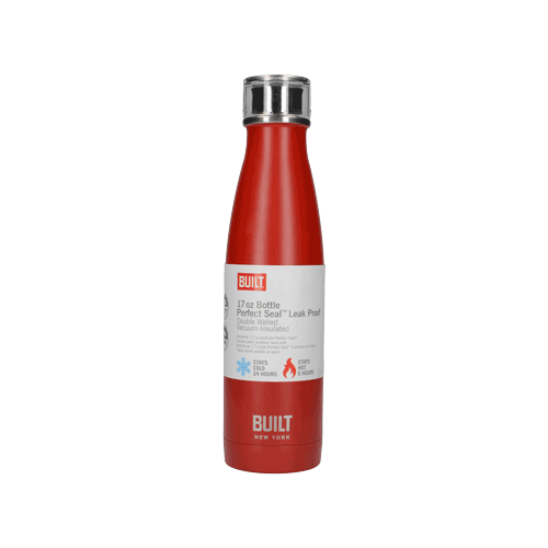 Built Perfect Seal Insulated Bottle Red (483ml)